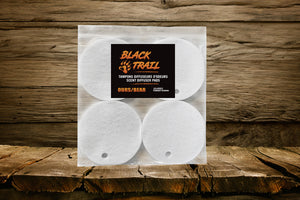 Tampons diffuseurs BLACK TRAIL ronds - 4 po