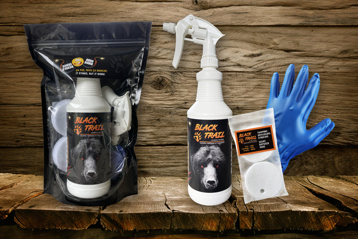 Vaporisateur - Bombe d'odeurs BLACK TRAIL en kit
